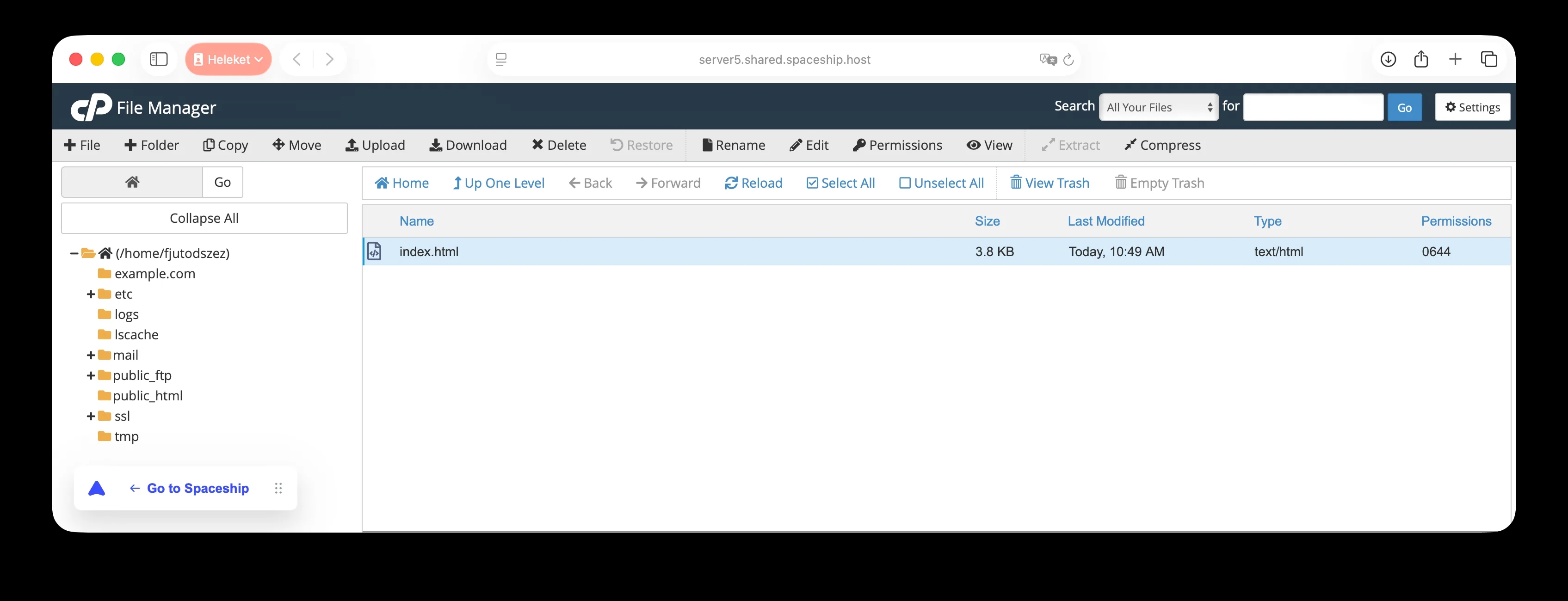 Hosting File Manager