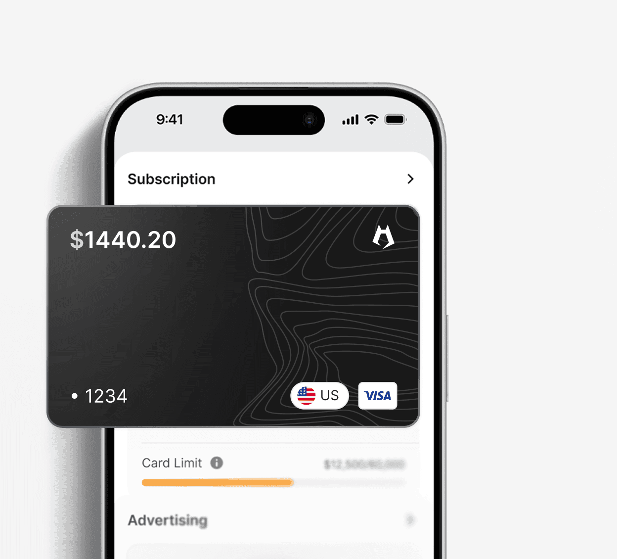 Virtual card for travel and international payments