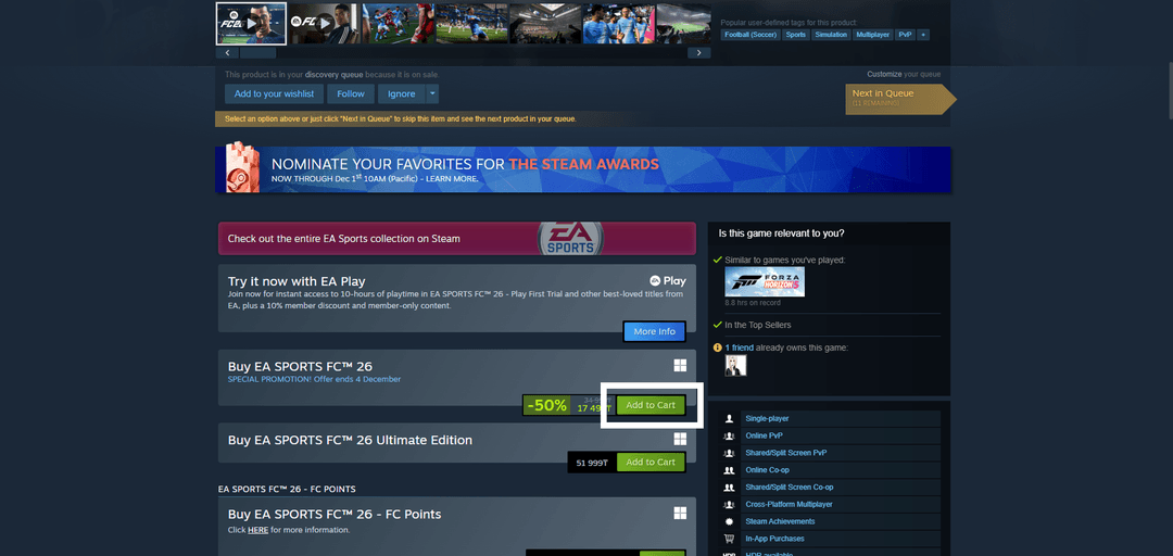 Savatga qo'shish tugmasi