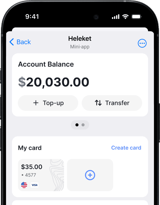 image phone with opened account
